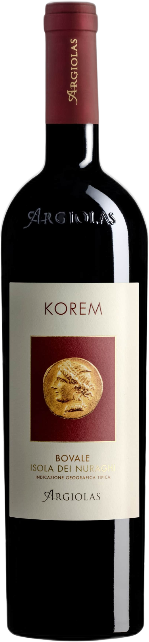 Argiolas Bovale Isola dei Nuraghi Rosso igt 'Korem' 2021