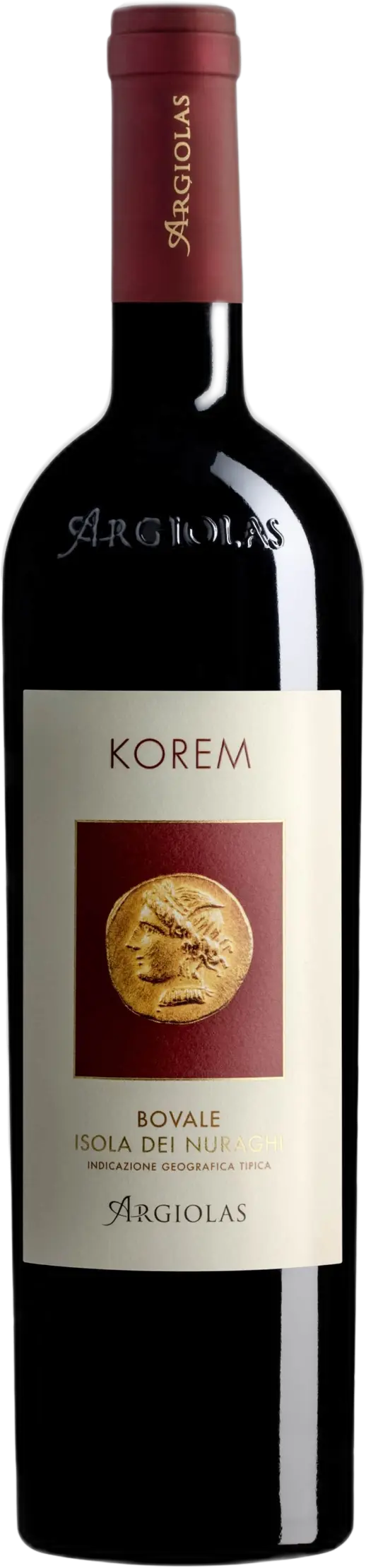 Argiolas Bovale Isola dei Nuraghi Rosso igt 'Korem' 2021