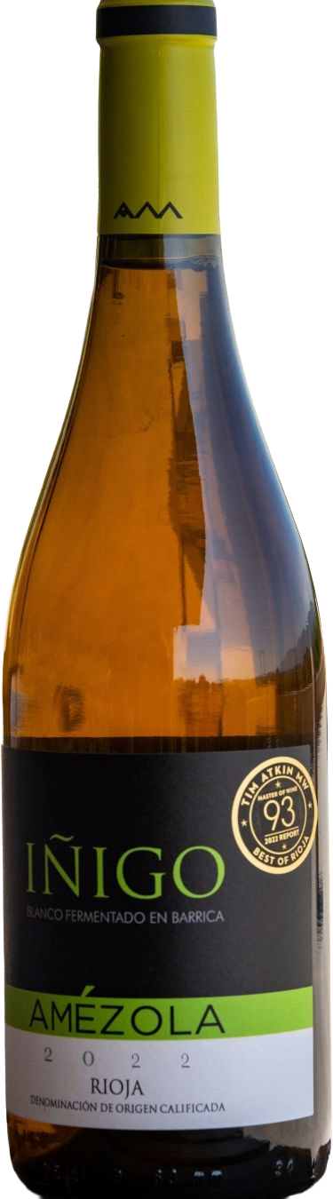 Bodegas Amezola de la Mora Rioja Iñigo Amézola Blanco Fermentado en Barrica 2022 (6 flessen)