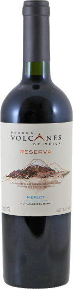 Bodegas Volcanes Merlot Reserva 2022 (6 flessen)