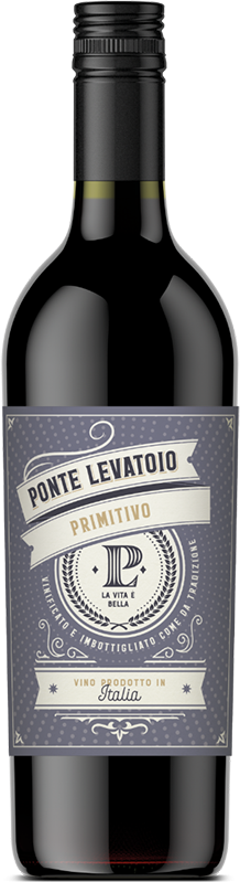 Cantina Tollo Primitivo Puglia igp 'Ponte Levatoio' 2023