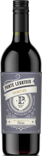 Cantina Tollo Primitivo Puglia igp 'Ponte Levatoio' 2024