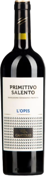Cantolio Primitivo del Salento L'Opis DOC 2024