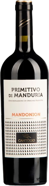 Cantolio Primitivo di Manduria Mandonion DOC 2023