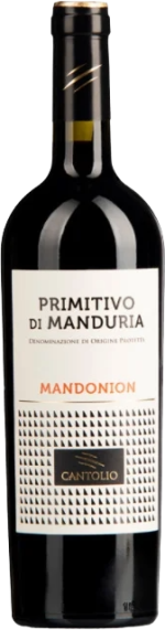 Cantolio Primitivo di Manduria Mandonion DOC 2023