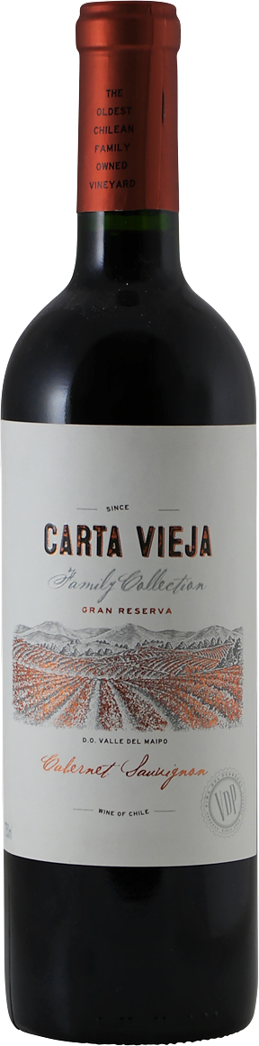 Carta Vieja Gran Reserva Cabernet Sauvignon 2018 (6 flessen)