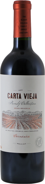 Carta Vieja Gran Reserva Carmenère 2018 (6 flessen)