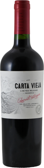 Carta Vieja Reserva Cabernet Sauvignon  2017 (6 flessen)