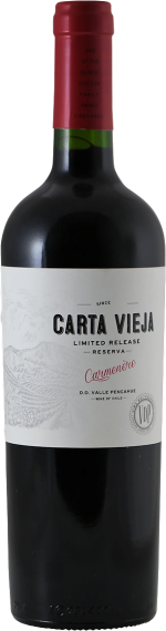 Carta Vieja Reserva  Carmenère 2020 (6 flessen)