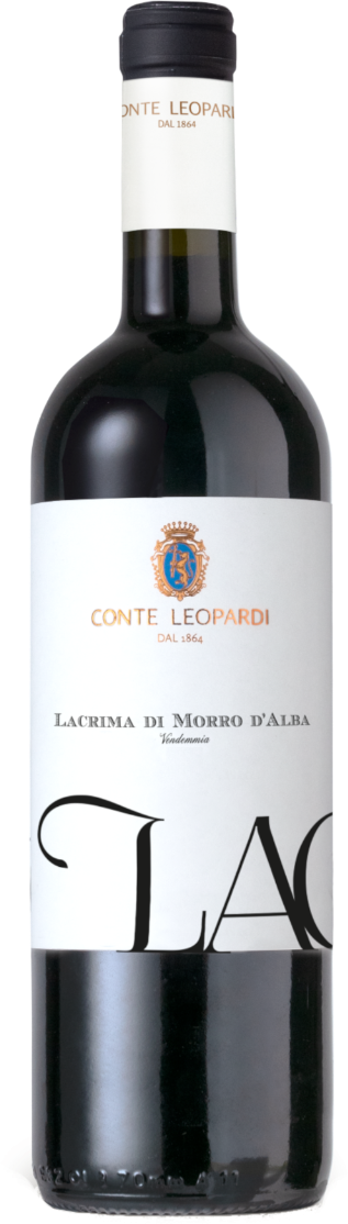 Conte Leopardi Lacrima di Morro d'Alba doc 'Conte Leopardi' 2022 (6 flessen)
