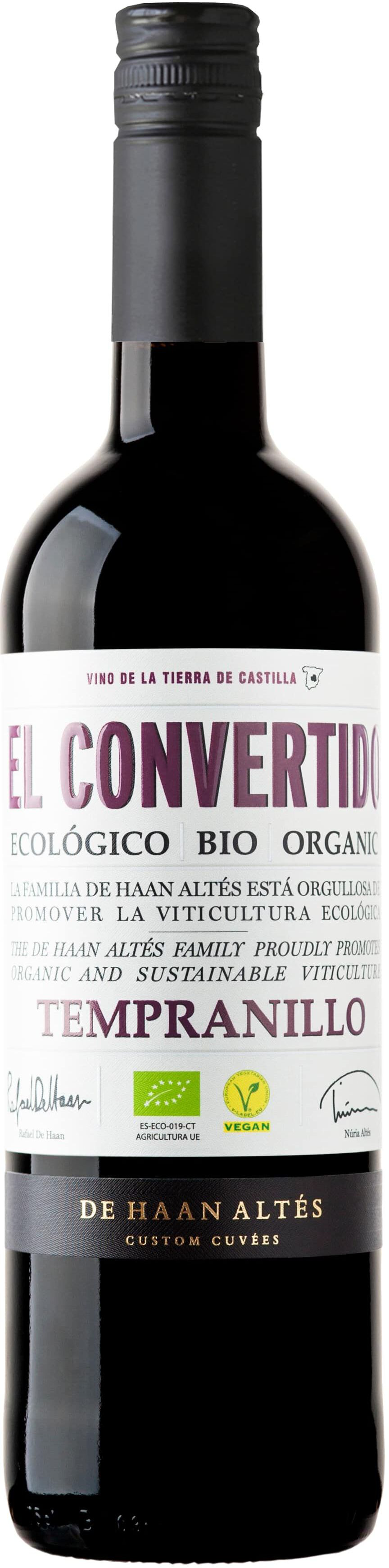 De Haan Tempranillo vdt Organic 'El Convertido' 2023