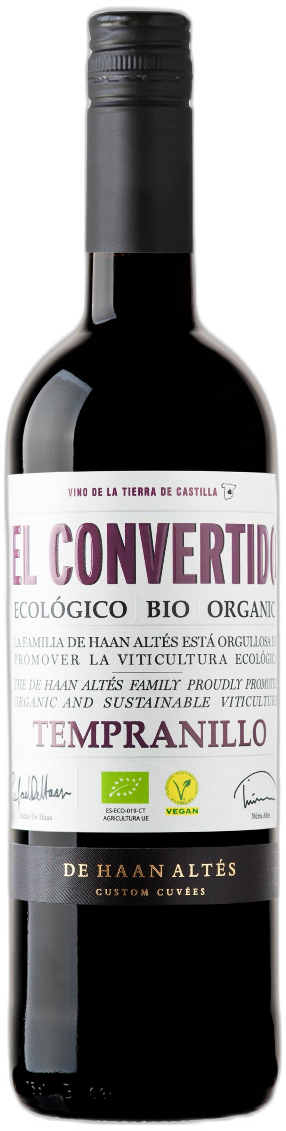 De Haan Tempranillo vdt Organic 'El Convertido' 2024