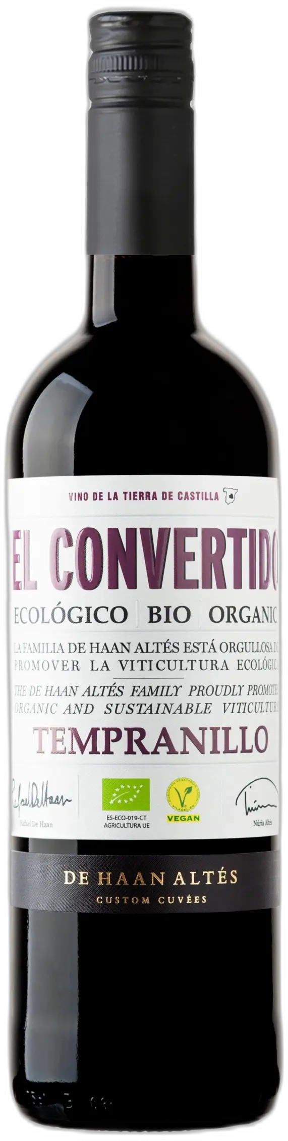 De Haan Tempranillo vdt Organic 'El Convertido' 2024