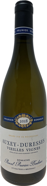 Domaine Prunier Bonheur - Auxey Duresses Vieilles Vignes Blanc 2019