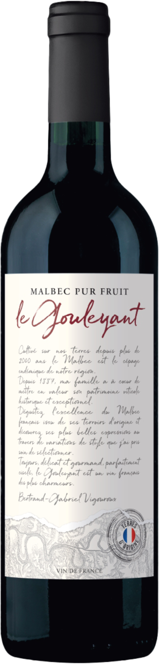 George Vigouroux Malbec le Gouleyant Pur Fruit 2024