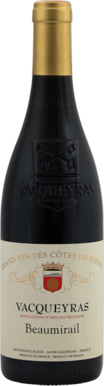 Gigondas la Cave Vacqueyras Beaumirail 2023