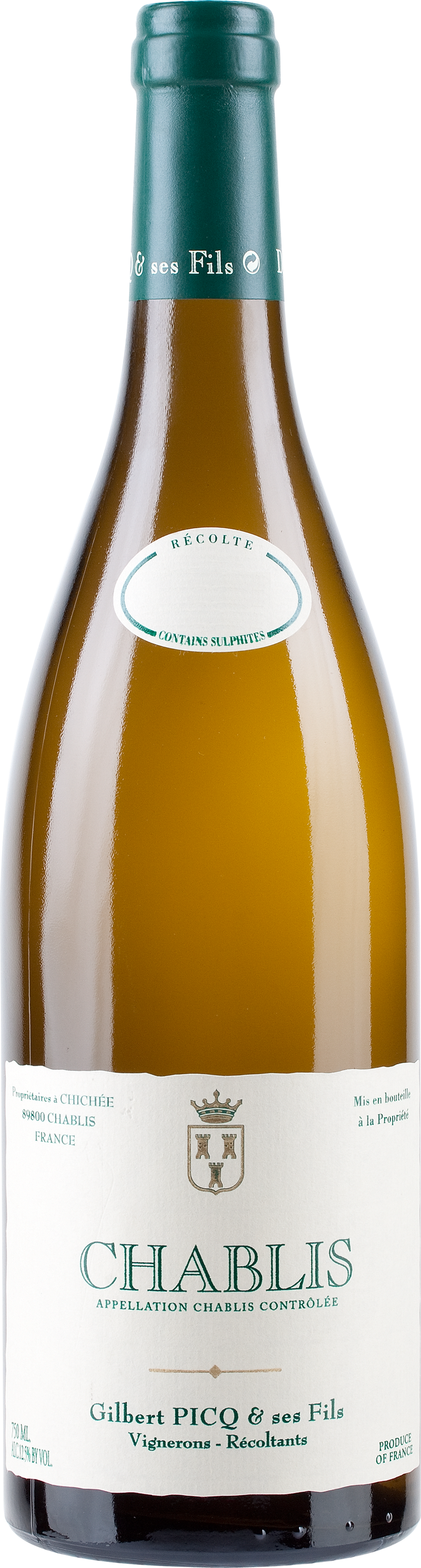 Gilbert Picq Chablis aoc 'Gilbert Picq' 2022