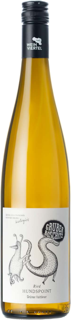 Gruber Röschitz Grüner Veltliner dac Organic 'Ried Hundspoint' 2023