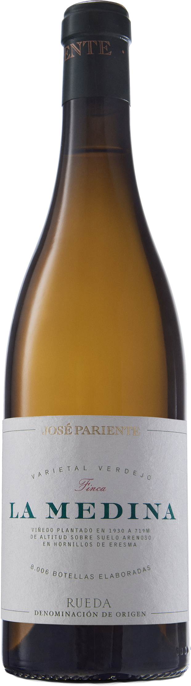 José Pariente Verdejo Rueda do Organic 'Finca La Medina' 2023