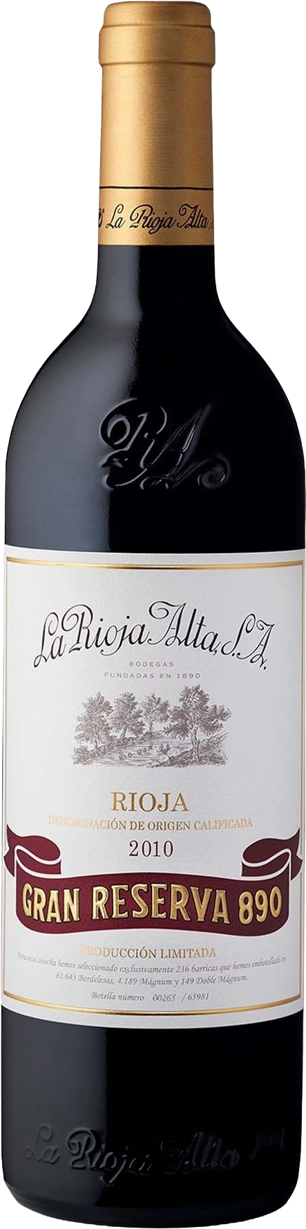 La Rioja Alta Rioja Gran Reserva '890' 2010
