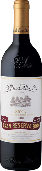 La Rioja Alta Rioja Gran Reserva '890' 2010