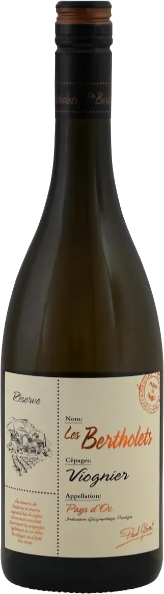 Les Bertholets Réserve Viognier 2025