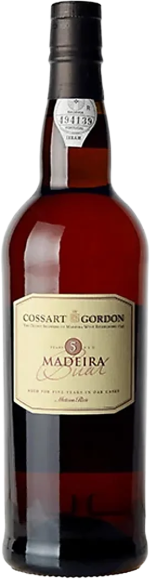 Madeira Cossart 5 Years Old Bual