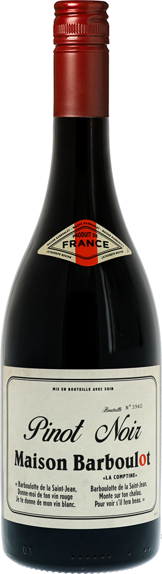 Maison Barboulot Pinot Noir 2025