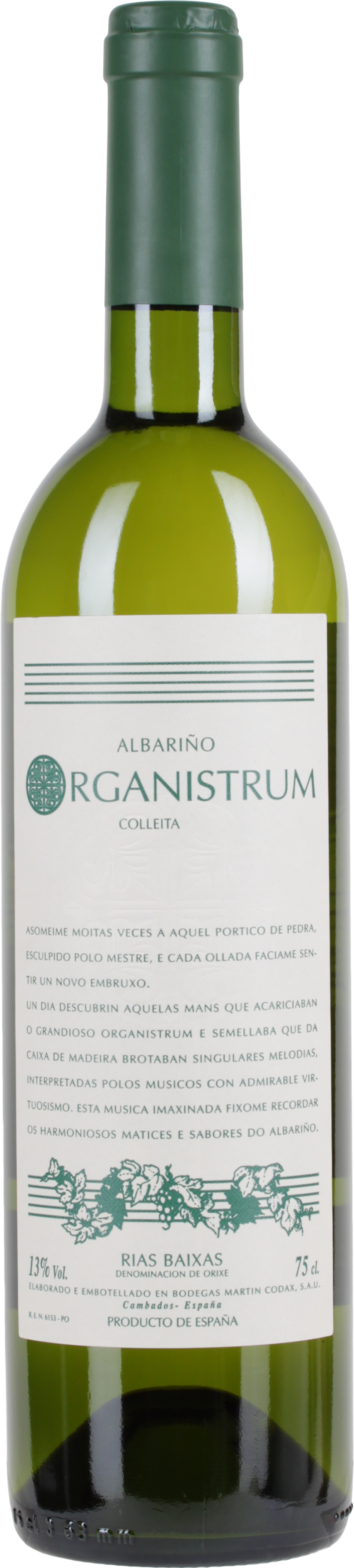 Martin Codax Albariño Rías Baixas do 'Organistrum' 2023