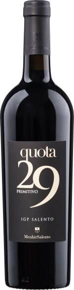 Menhir Primitivo Salento igt 'Quota 29' 2024
