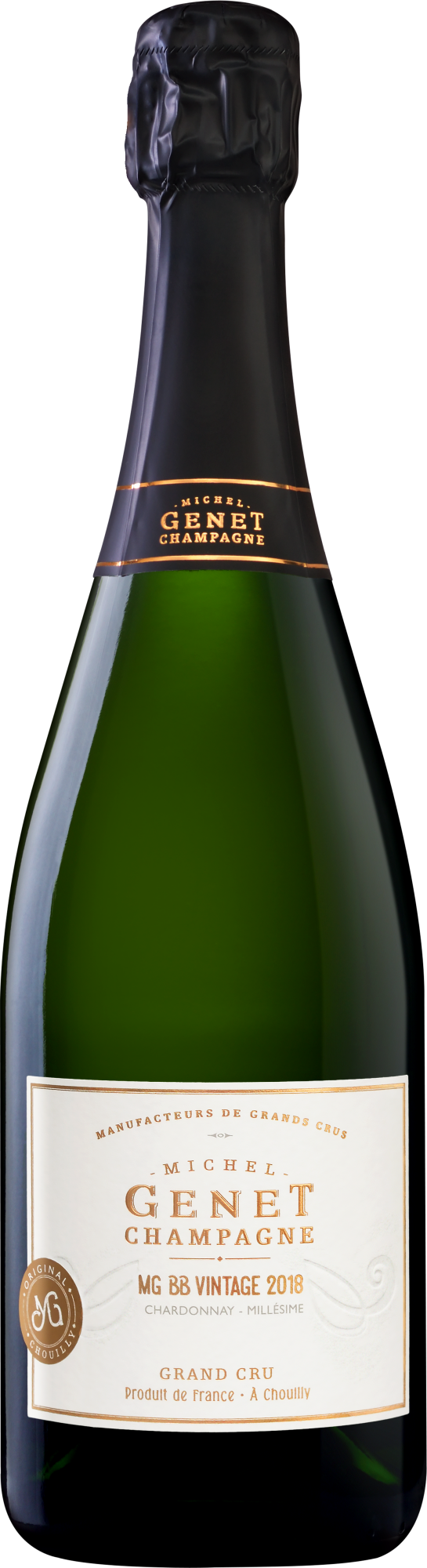 Michel Genet Grand Cru Blanc de Blancs Champagne Brut Vintage 2019