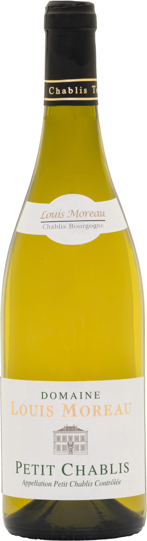 Moreau Petit Chablis aoc 'Louis Moreau' 2023 (6 flessen)