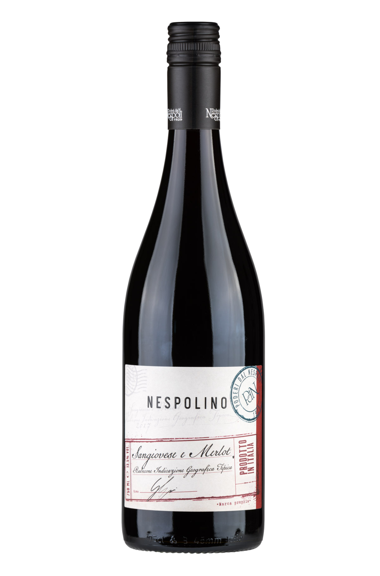 Nespoli Sangiovese Merlot Rubicone igt 'Nespolino' 2023