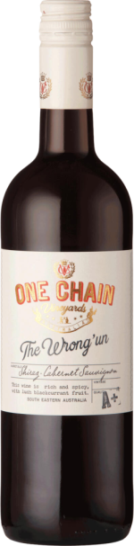 One Chain Vineyards 'The Wrong Un' Shiraz Cabernet 2024