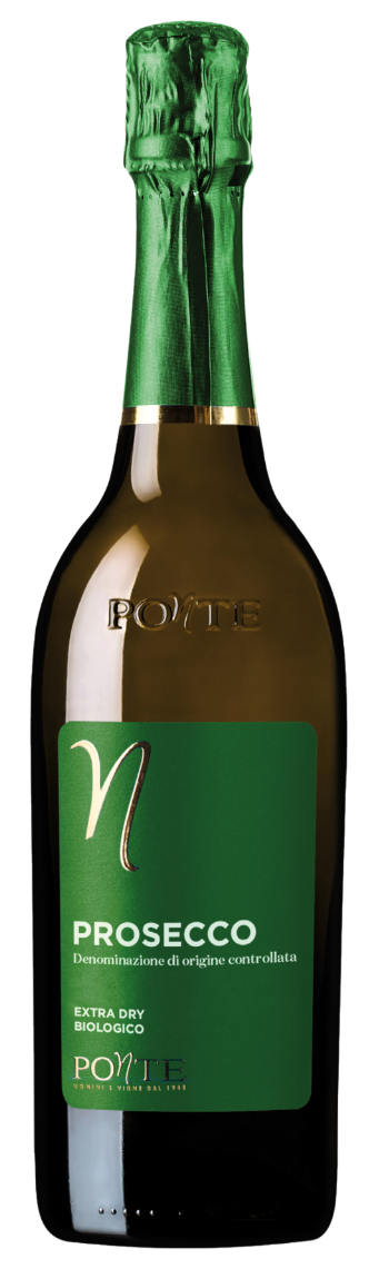Ponte Prosecco Spumante Extra Dry doc Organic 'Ponte'
