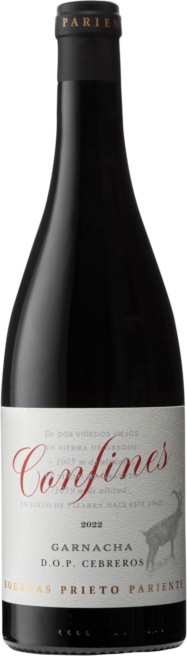 Prieto Pariente Garnacha Cebreros do 'Los Confines' 2022