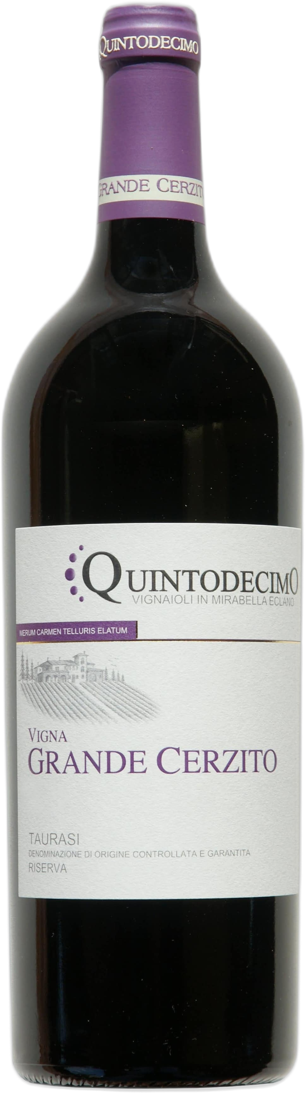Quintodecimo Taurasi Riserva docg 'Vigna Grande Cerzito' 2019