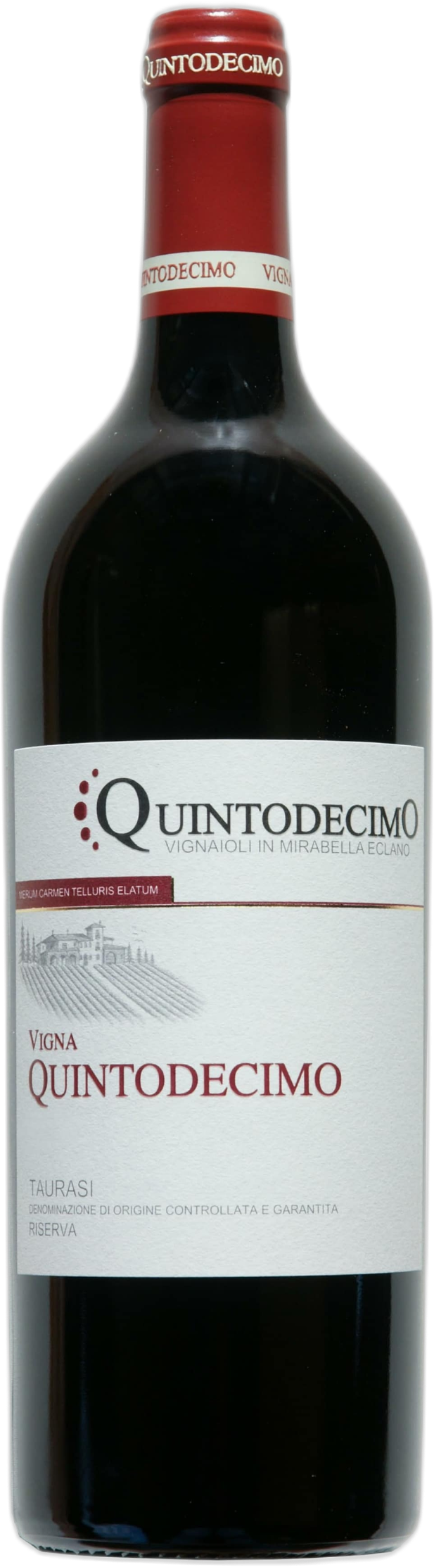 Quintodecimo Taurasi Riserva docg 'Vigna Quintodecimo' 2018
