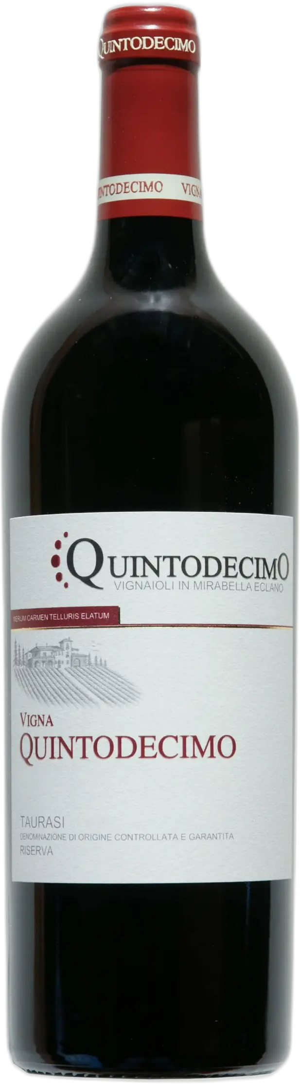 Quintodecimo Taurasi Riserva docg 'Vigna Quintodecimo' 2018