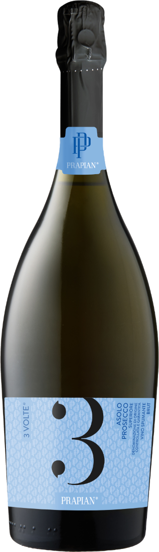 Sacchetto Prosecco Asolo docg Brut 'Prapian Presa No. 3' MAGNUM