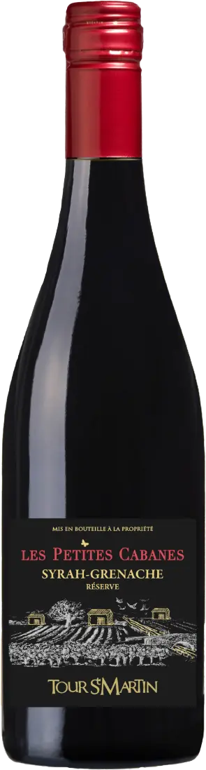 Tour St. Martin Syrah Grenache Réserve aop 'Les Petites Cabanes' 2023