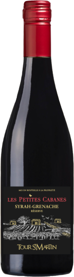 Tour St. Martin Syrah Grenache Réserve aop 'Les Petites Cabanes' 2023