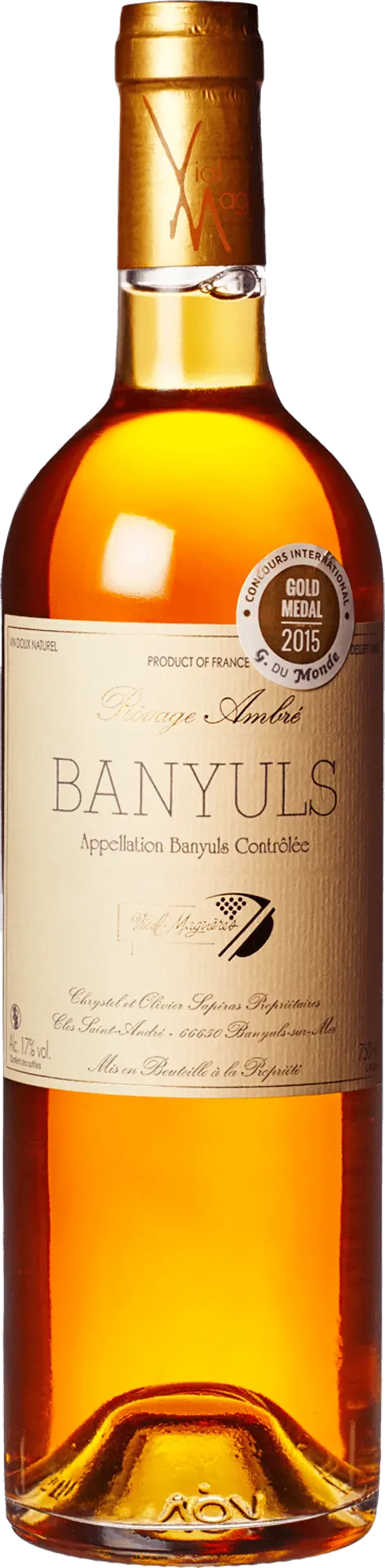 Vial-Magnères - Banyuls Blanc Rivage Ambré Solera
