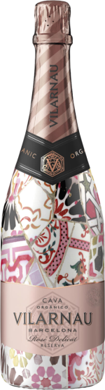 Vilarnau Cava Brut Rosé Sleeve Trencadis Gaudi | BIO
