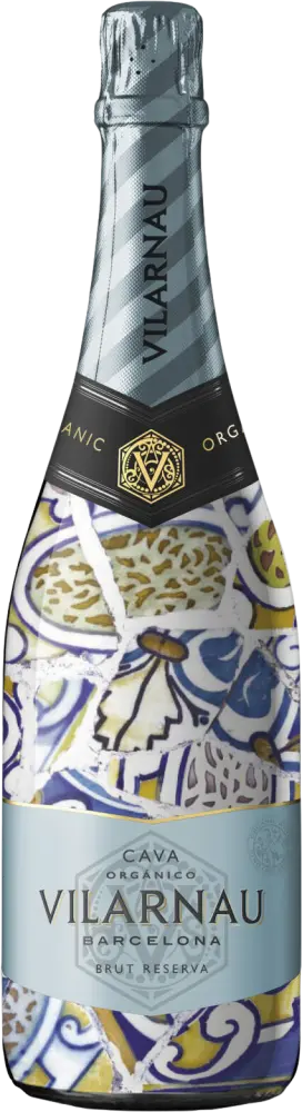 Vilarnau Cava Brut Sleeve Trencadis Gaudi Style | Bio