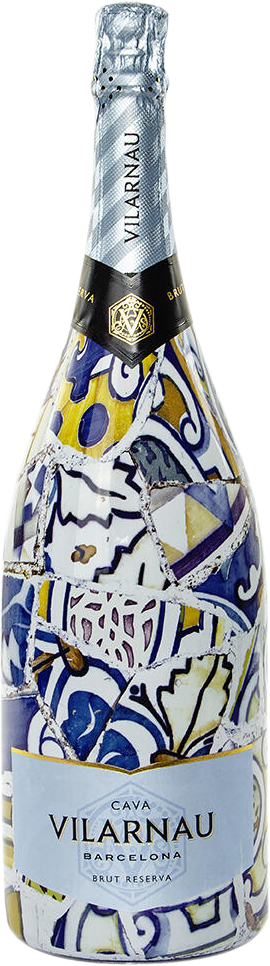 Vilarnau Cava Brut Sleeve Trencadis Gaudi Style Magnum