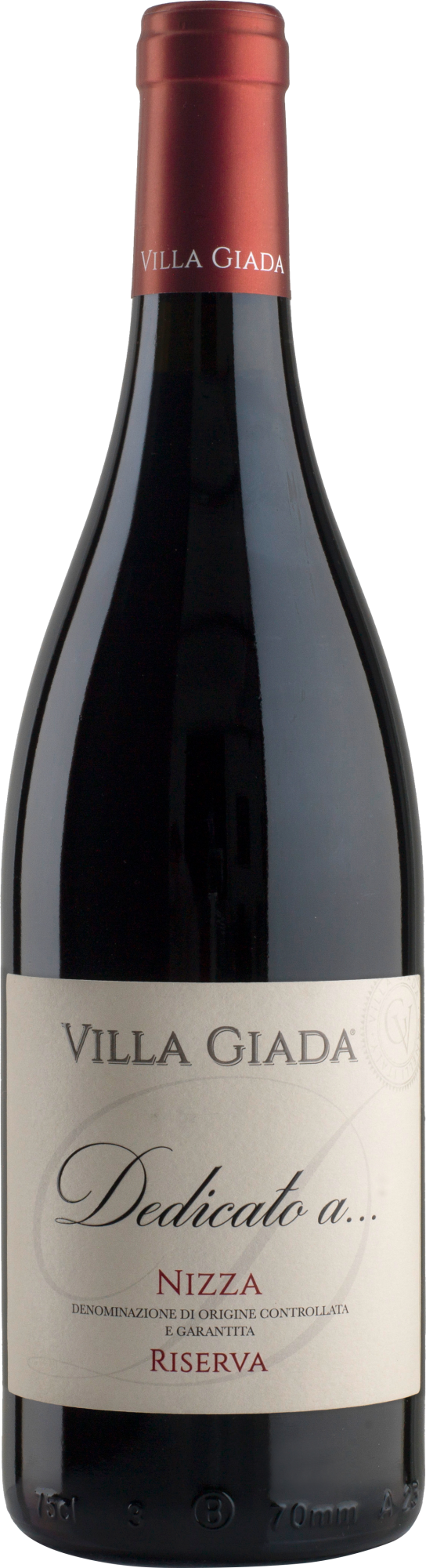 Villa Giada Barbera Nizza Riserva 'Dedicato a...' 2019