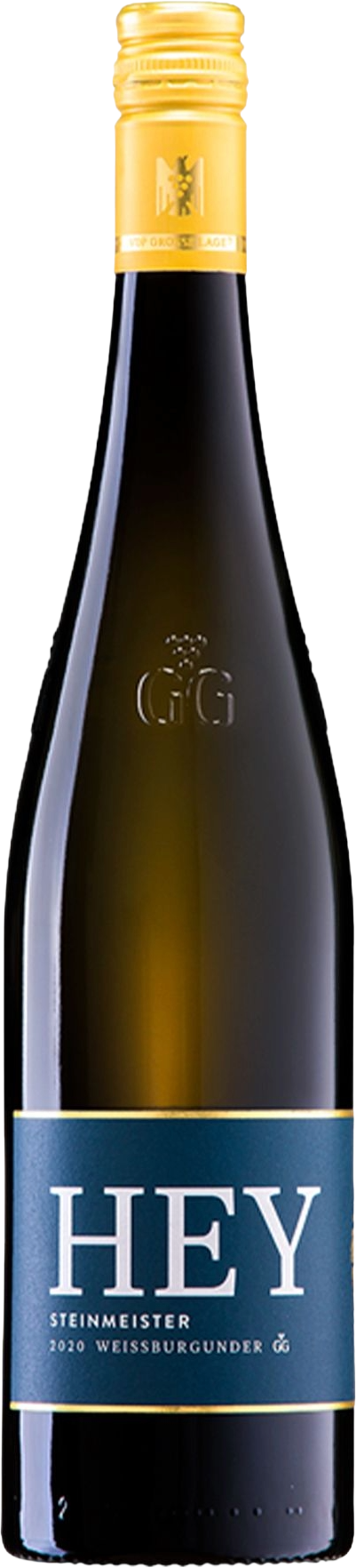 Weingut Hey Saale-Unstrut Steinmeister Weissburgund. GG 2020